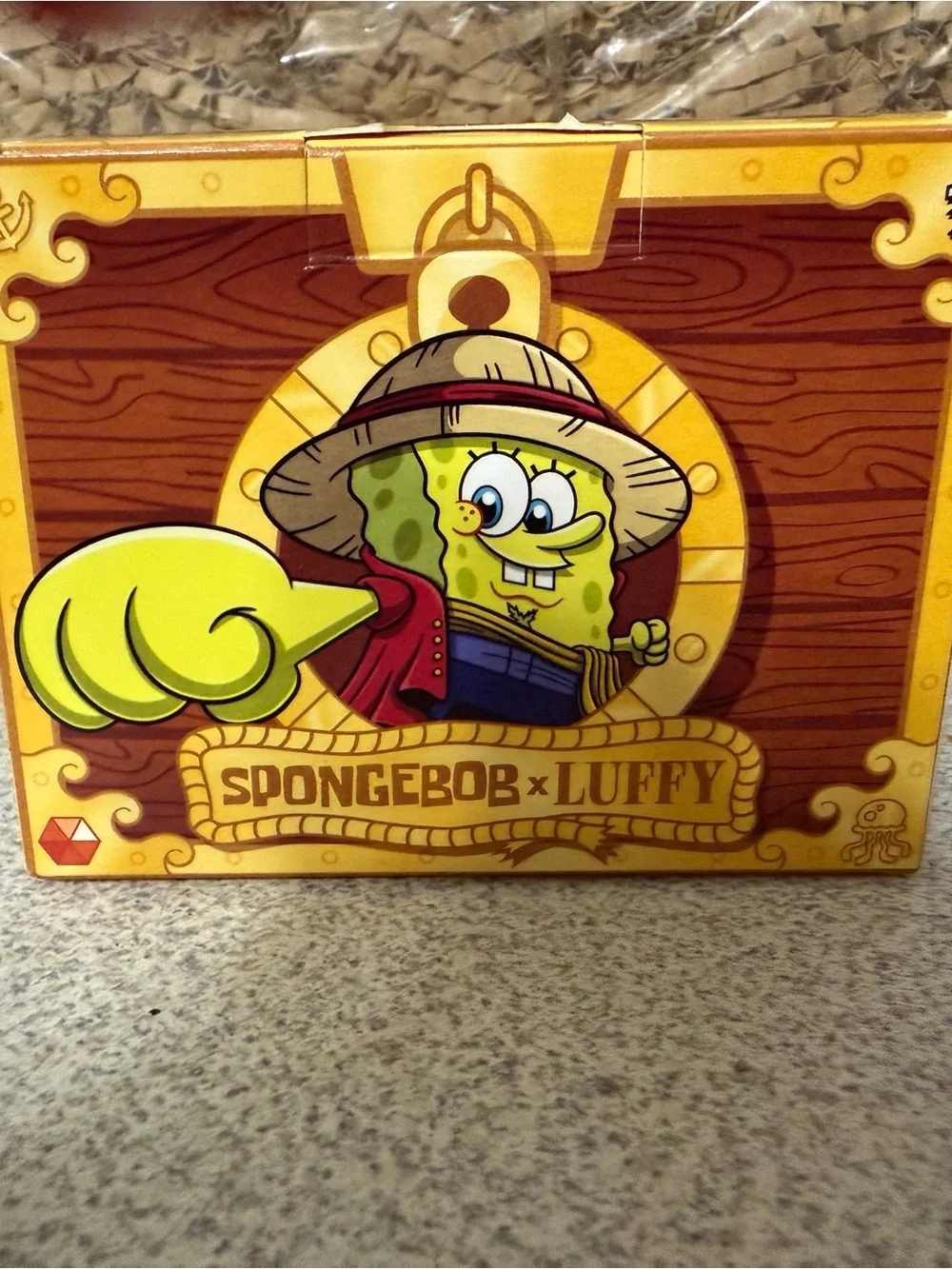 McDonald’s SpongeBob x Luffy Happy Meal Toy #1